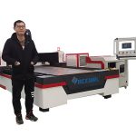 lineární vedení cnc laserové řezání trubek stroj pro měď / titan